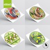 I Like Birds Static Cling Window Stickers for Glass 8