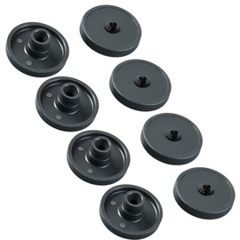 5304532229 5304521179 Dishwasher Wheels Replacement for Frigidaire Lower Dishrack Rollers Assembly BGHD2433KF0 BGHD2433KF1 Frigidaire Dishwasher Parts Bottom Rack Wheels Basket Lower Rollers 8Pcs