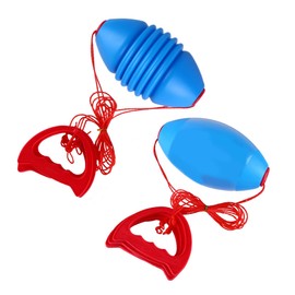 BESPORTBLE 2 Pcs Sliding Ball Fitness Games for Interactive Coordination Balls for Home Parties Outdoor Fun Promotes Upper Body Workout Family Bonding Random Color