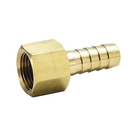 Flowbal Internal Thread Hose Nipple Brass GHNF-0416 1/2x16
