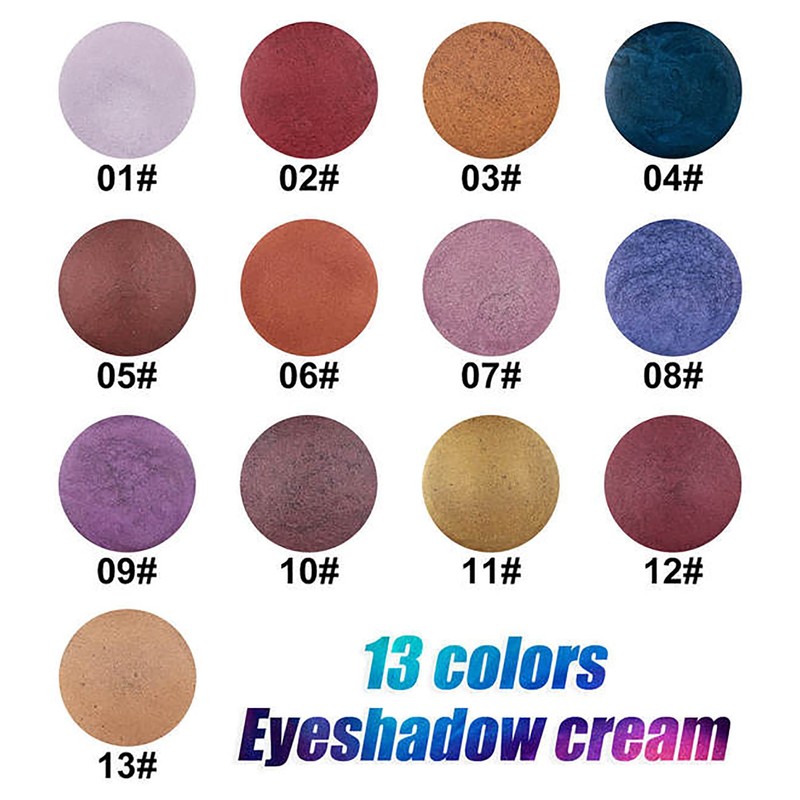 Vodisa Cream Eyeshadow Highly Pigmented Blendable Shimmer Eye Shadow Highlighter