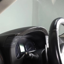 autopart2021 Carbon Fiber Dashboard Instrument Upper Trim Sticker For Infiniti G37 2007-13 US