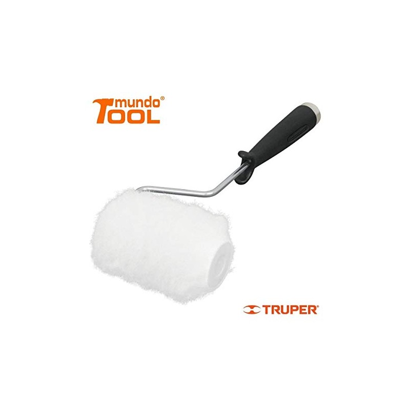 TRUPER Mini Rodillo Para Pintar Felpa 4x3/4' De Poli Truper