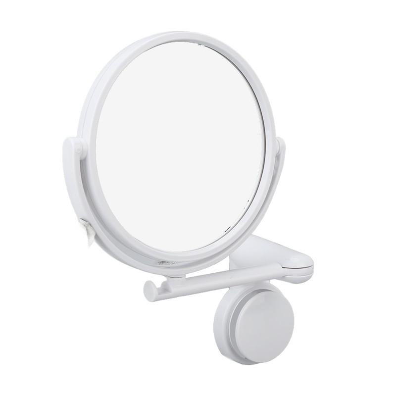 Wall Mount Makeup Mirror 360 Degree Rotation Clear Undistorted Single