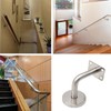 Set of 4 Handrail Brackets, Stainless Steel Handrail Bracket, Handrail