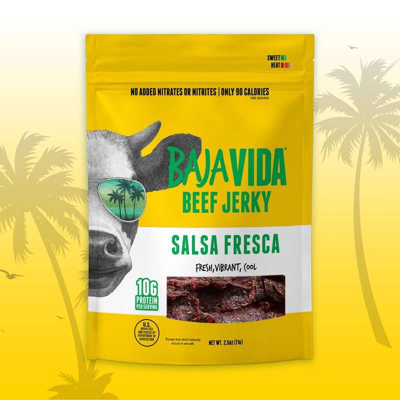 Baja Beef Jerky - 100% All Natural Beef Jerky, Keto