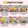 42Pcs Transparent Dried Flower Bookmark Marking Kit, Includes 40Pcs Handmade