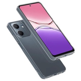 MEZON Ultra Slim Case for Oppo A5x 4G – Premium Crystal Clear Back Case – Shock Absorption, Wireless Charging Compatible (Oppo A5x 4G, Gel Clear)