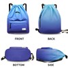 Bolsa impermeable con cord—n, bolsa de gimnasio, mochila deportiva para
