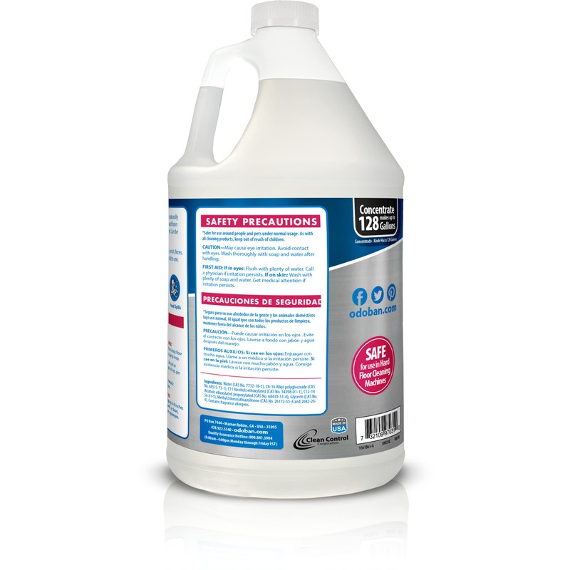 OdoBan Pet Solutions No Rinse Neutral pH Floor Cleaner Concentrate,