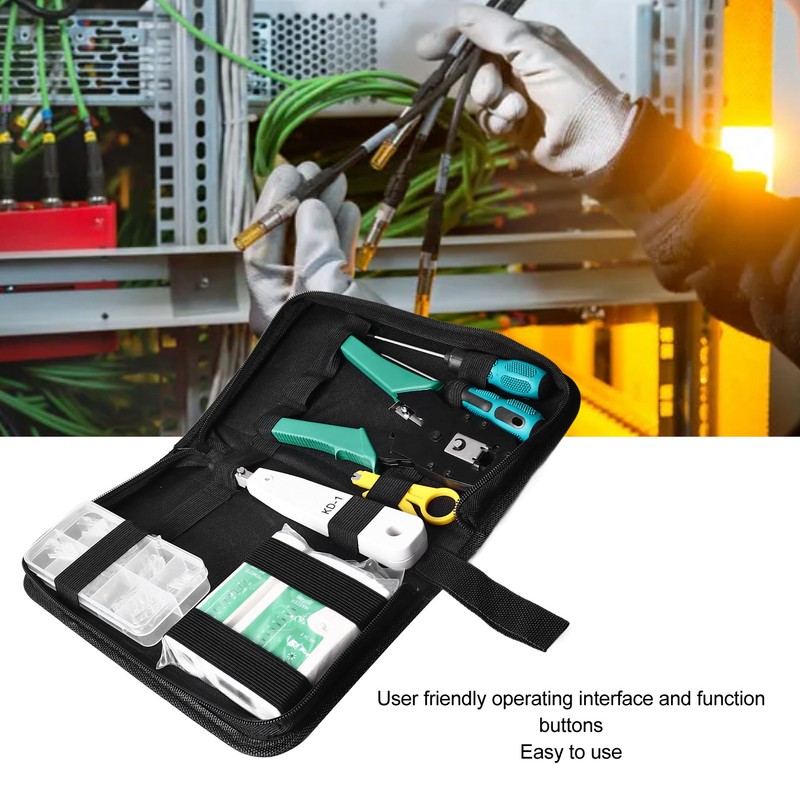 Network Tool Kit Installation Tools Set Household Tester Pliers Combination
