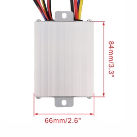 WOOSTAR Motorcycle Speed Controller 24V 500W Replacement for Electrical Scooter E Bike Bicycle Tricycle Brush