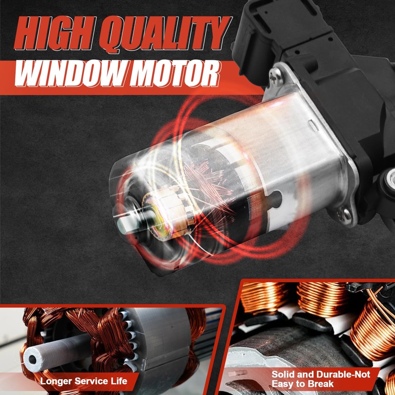 Power Window Lift Motor Compatible with 2008-2025 Isuzu NPR NPR-HD