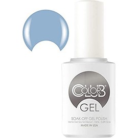 Color Club Route 66 Nail Gel Sky Blue Color Polish.5 fl oz (15 mL)