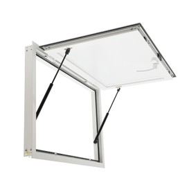 36" x 24" Concession Window for Food Truck Food Truck Serving Window Concession Stand Windows Concession Awning Door, Max 80° Opening Angle, Concession Awning for Food Trucks