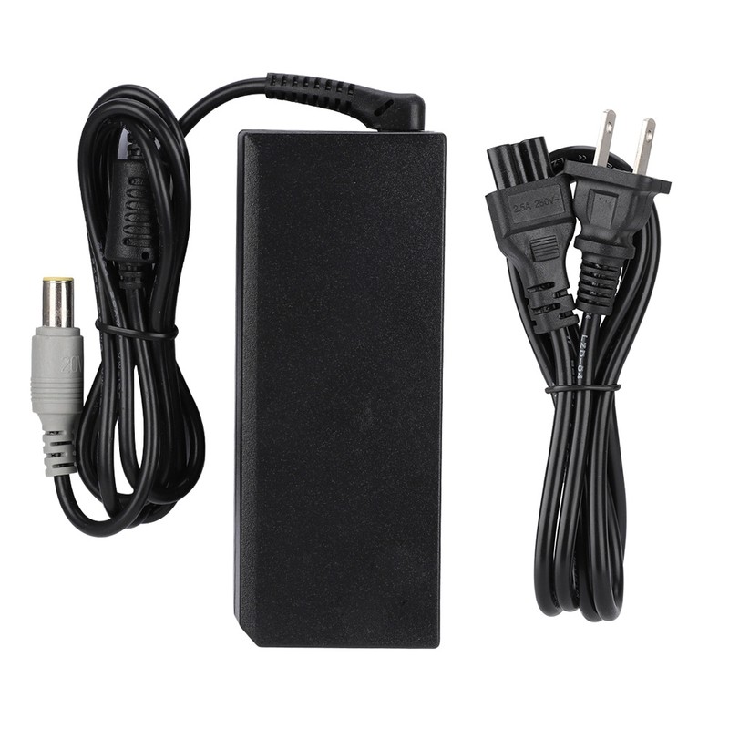 Laptop Power Adapter 90W 20V 4.5A 8.0MM for Lenovo T60p/SL410/