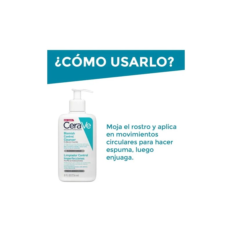 Skincare Anti Acné Espinillas Cerave Control Imperfecciones