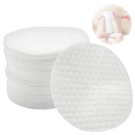 ZHSHXNGY Cotton Toner Pad, For Wiping, Round Toner Pad, Refill, 100 Sheets, For Lotion, Convex Embossing, Thin, Cotton Pack, Cleansing Pad