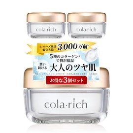 (NEW) Kyusai Collarich EX Super Moisture Gel, 2.9 oz (55 g), 3 Packs (All in One Gel, Moisturizing Cream, Collagen, Popularity, Gift, Birthday Present, Skin Care)