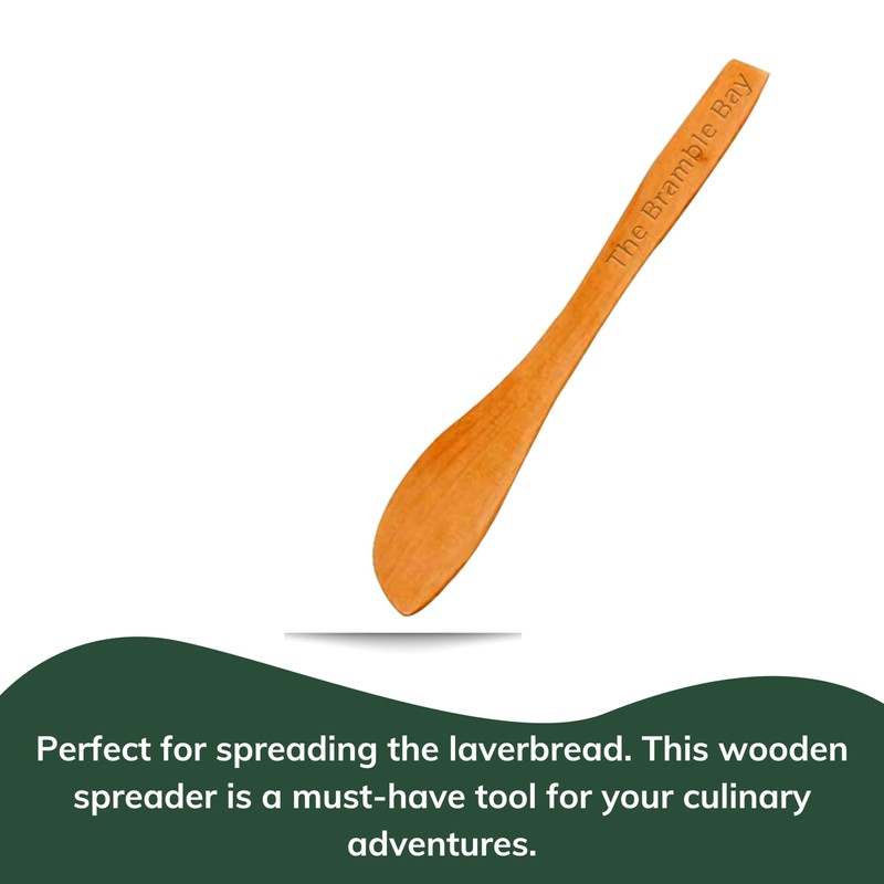 Laverbread Welsh 120g x3, Wooden Spreader