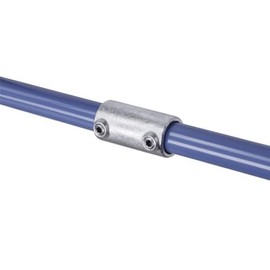 WITTKOWARE Pipe connector made of galvanised malleable cast iron, for pipe outer diameter 42.4 mm (1¼ inch), moulding: connector, straight, outer