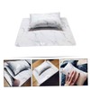 Healeved 1set Nail Art Arm Rest Manicure Table Mat Hand