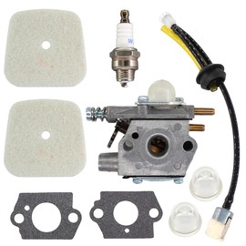 USPEEDA Carburetor Kit for Echo GT2400 PPT-2400 PPSR-2433 PE-2400 PP-1250 SRS-2400 TT-24 HCA2400 WT-424 12300052131 12300052133