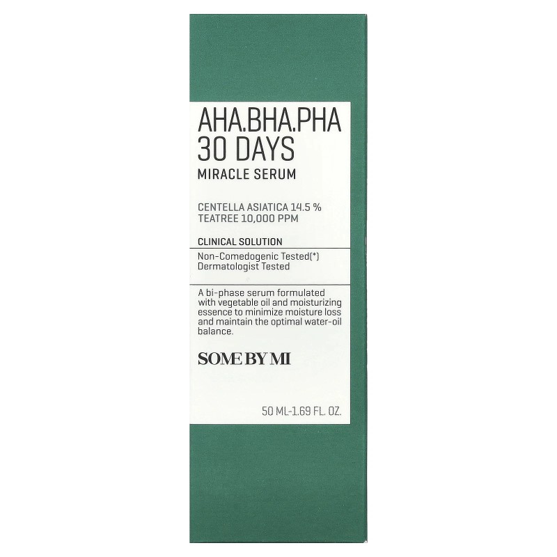 Suero milagroso AHA, BHA, PHA 30 días, 1,69 fl oz