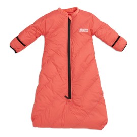 Little Mo 20 Down Baby Sleeping Bag (6-18 Months) The Warmest, Safest Ultralight Down Camping Sleeping Bag for Babies and Toddlers. (Lava Red)