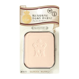 Majorica Majorca Face Powder, Presto Pour Cover, Refill, 0.4 oz (10 g), Pressed Powder, Graceful Solid Type, Pore Cover, Lucent, Adds Gloss and Stickiness