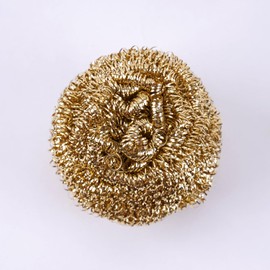 Noah Welding Soldering Iron Tip Cleaner, Solder Tip with Cleaning Brass wire and Metal Brass,no Water needed,Gold