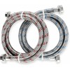 K&J Premium 6ft Washing Machine Hoses Burst Proof 2 Pack