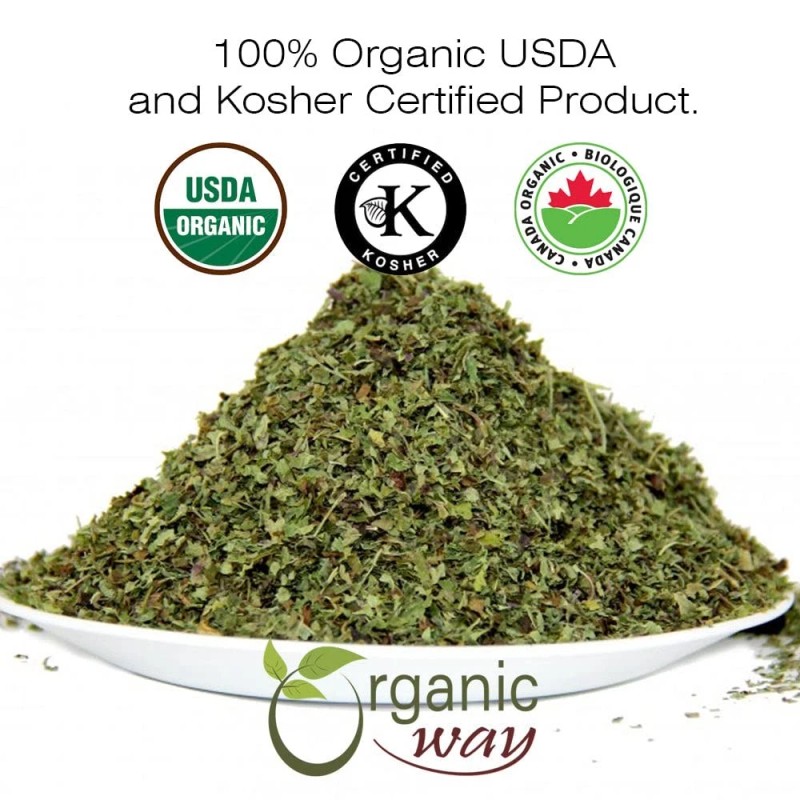 Organic Way Lemon Balm Leaf Cut & Sifted - Herbal