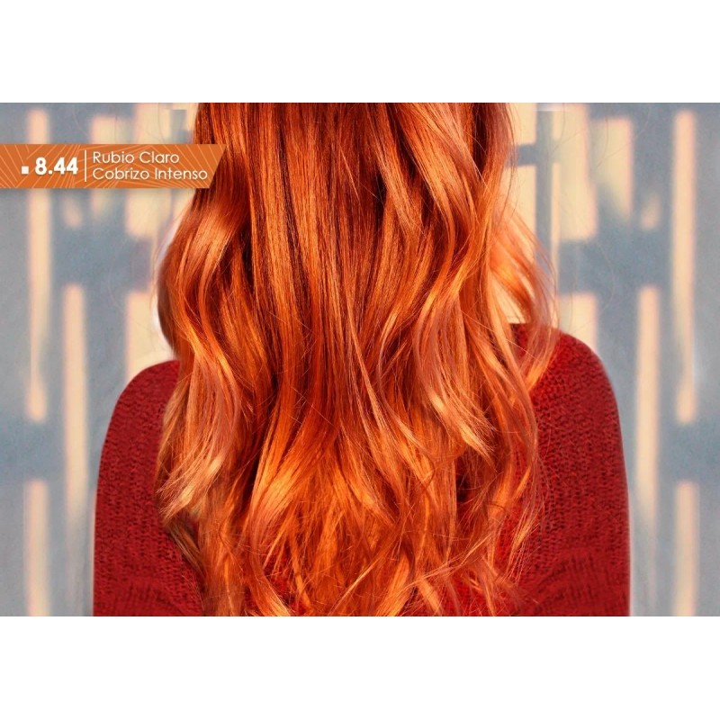 Color Tech 6pz Color Tech Tono Rojizo 8.44 Rubio Claro