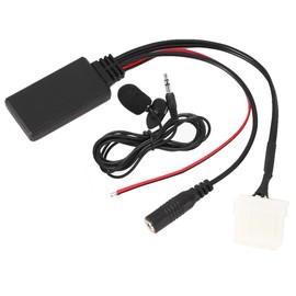 AUXin Cable Adapter Car Bluetooth 5.0 Microphone Fit for Mazda 2 3 5 6 RX8