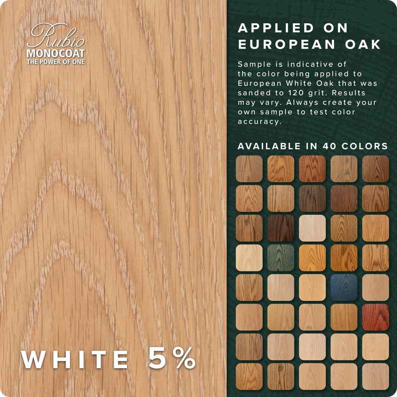 Rubio Monocoat Wood Stain & Finish 65 ft² - Affogato