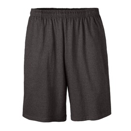 Soffe Short clásico de algodón con Bolsillo para Hombre, Carbón Heather, 2X Grande