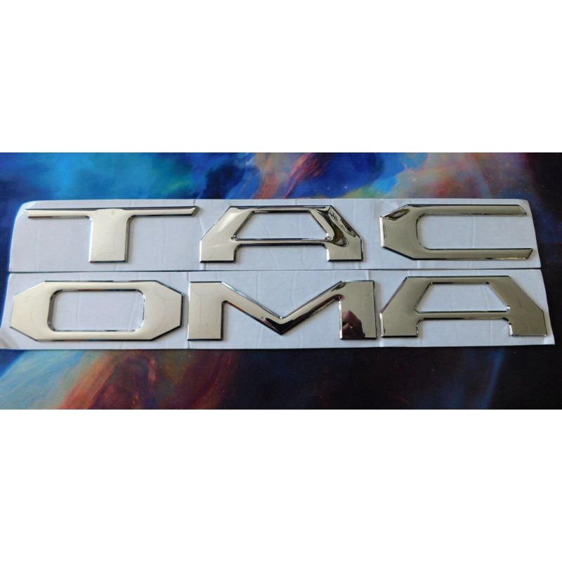 Advanced Trims NEW CHROME POLISHED 3D RAISED DOMED TAILGATE INSERT