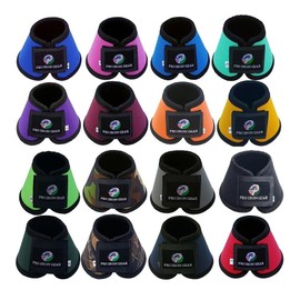 RIDING GEARS Horse Bell Boots Horse Overreach Bell Boot,6 Colors,Pony.Cob,Full,XL (Medium, Royal Blue)