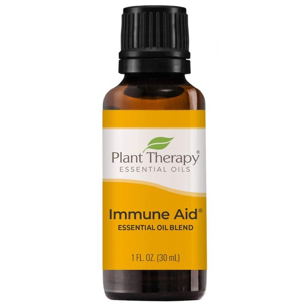 Plant Therapy Immune Aid Essential Oil Blend 30 mL (1 oz) 100% Pure, Undiluted, Therapeutic Grade