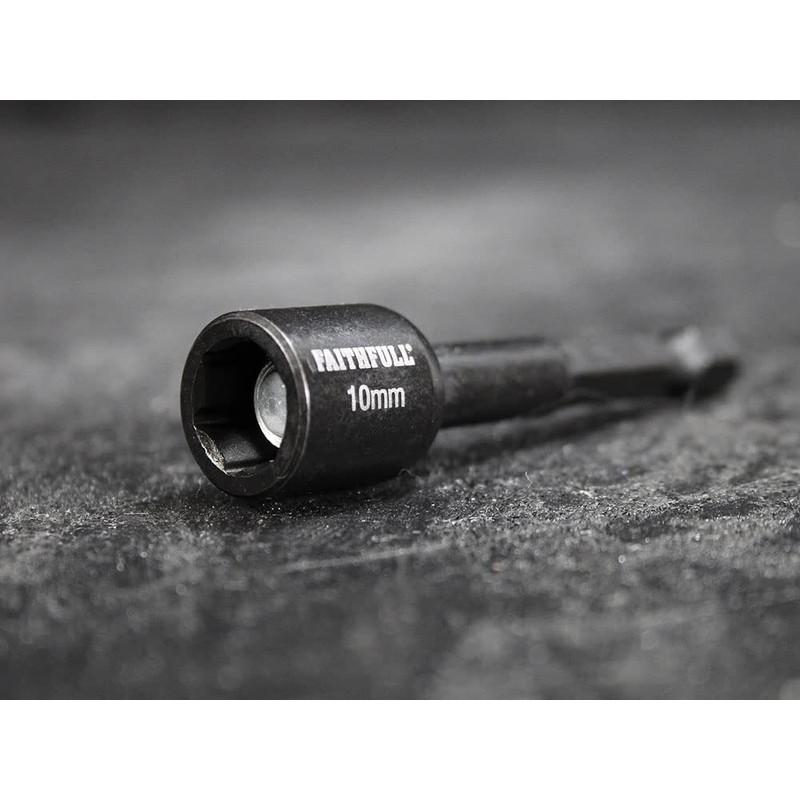 Magnetic Impact Nut Driver 10mm x 1/4in Hex