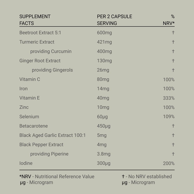 Allium Purus Antioxidant & Immunity Supplement – 60 Capsules with