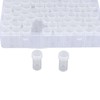 60pcs Diamond Painting Storage Containers Portable Plastic Bead Storing Bottle