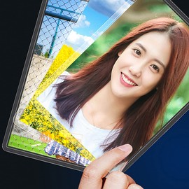 CAXUSD 300Pcs Thermal Laminating Sheets Clear Photo Protection Film and Fade Resistant Sealing for Documents Photos and Cards for Long Term Storage