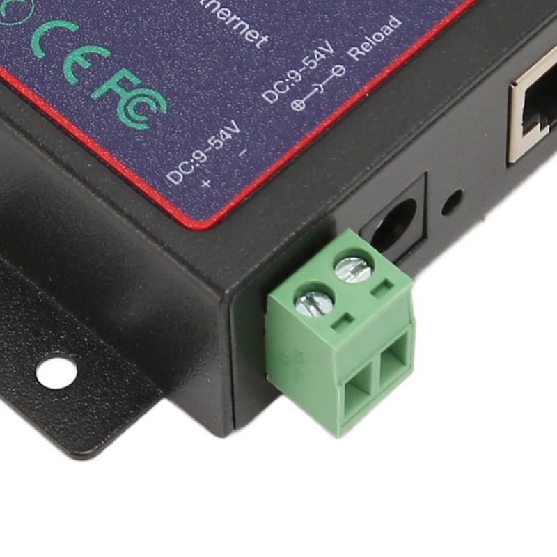 RS232 RS485 RS422 Serial to Ethernet Adapter 10M 100M RJ45