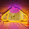 CinsYarn Pom Purin Mirror Neon Sign Dimmable LED Light Sign