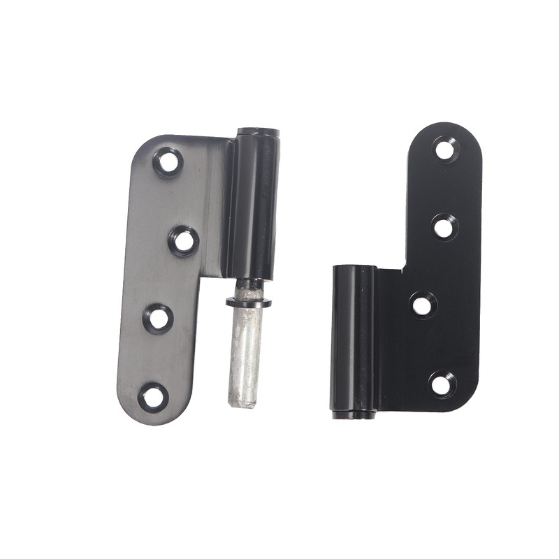 6-Pack Black Heavy Duty Lift Off Hinge, 4" X 3.5