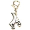 Roller Skate ChubbyChicoCharms Pewter Charm Zipper Pull