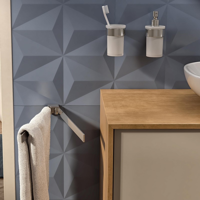 Gedy Pirenei Toilet Roll Holder Chrome