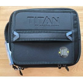 Arctic Zone Titan Arctic Zone Fridge Cold Crush Resistant Lunch Pack with 2 Ice Walls Black